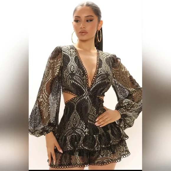 Fashion Nova Pants Jumpsuits Fashion Nova Night Out Lace